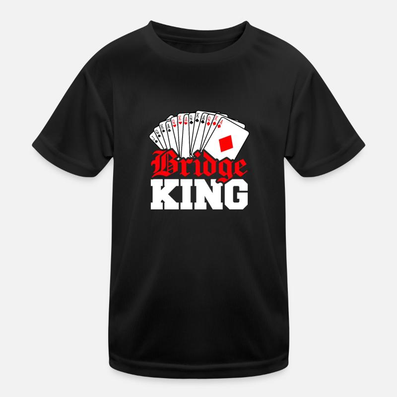 Bridge King Kinder Funktions-T-Shirt