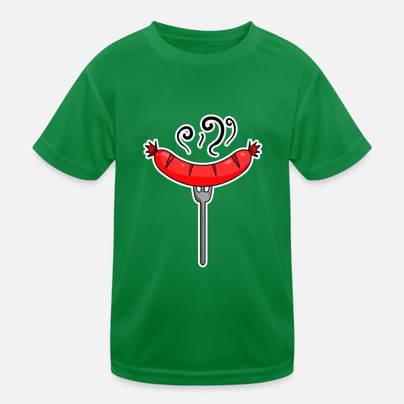 Wurst Kinder Funktions-T-Shirt