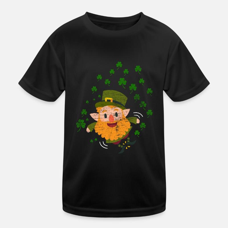 St. Patrick's Day Goblin Kids Functional T-Shirt