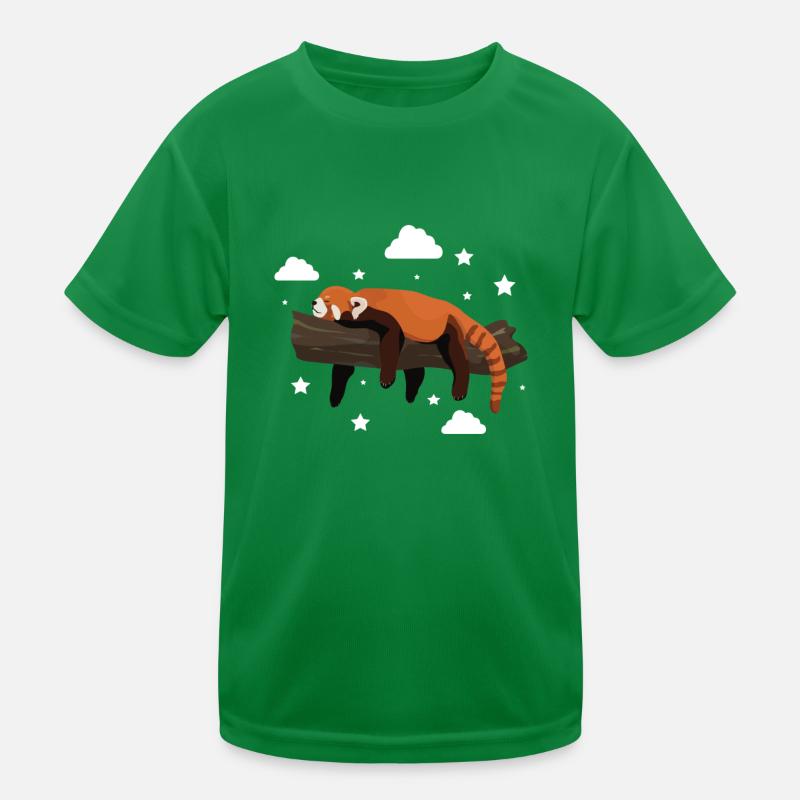Red Panda Kids Functional T-Shirt