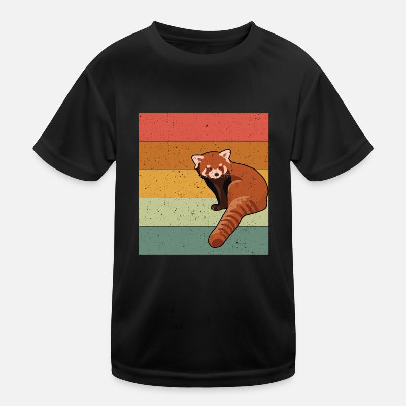 Panda rouge T-shirt sport Enfant