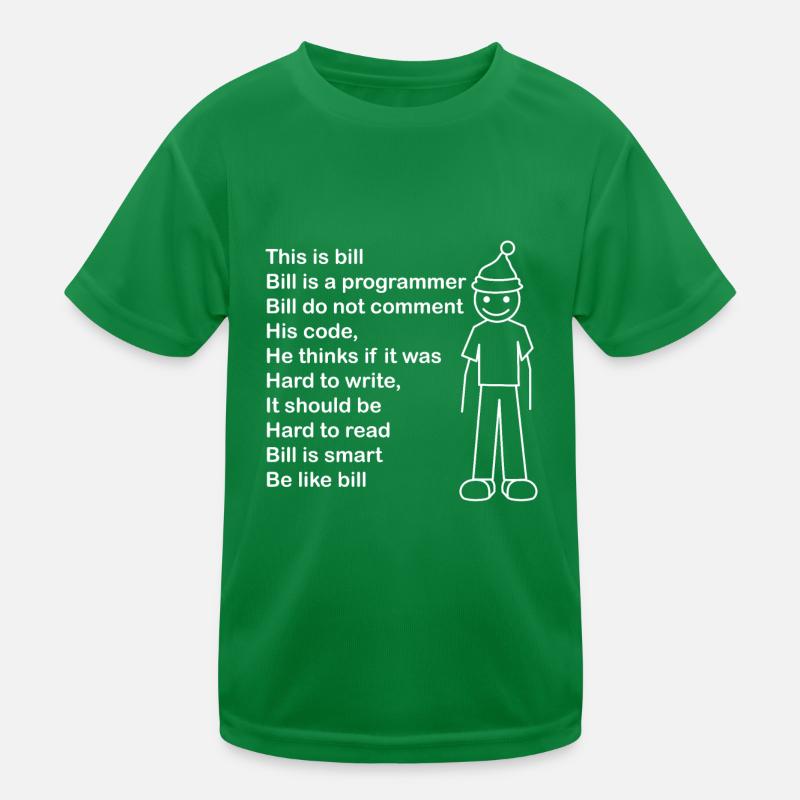 Programmierer Für Entwickler Developer Lustiger Kinder Funktions-T-Shirt