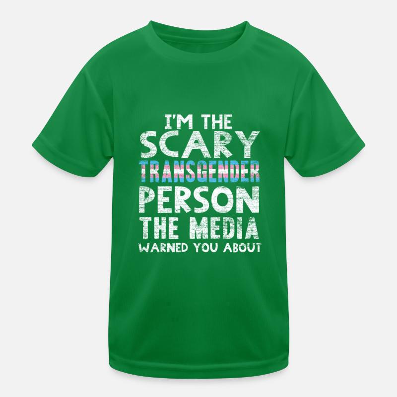Transgender Trans Kids Functional T-Shirt