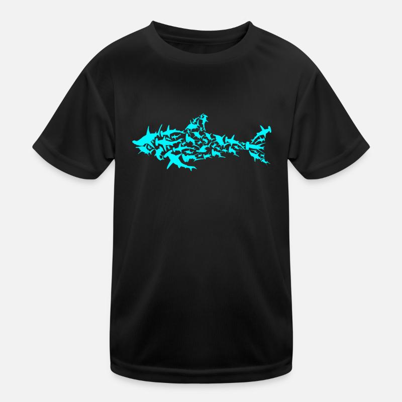 Shark shark Kids Functional T-Shirt