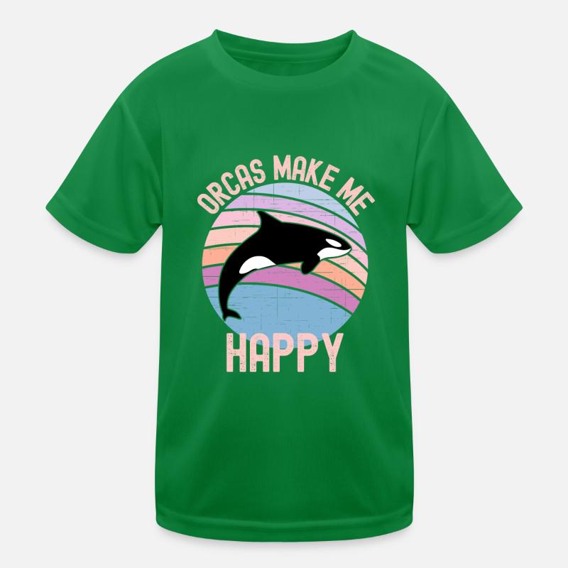 Orques Make Me Happy T-shirt sport Enfant