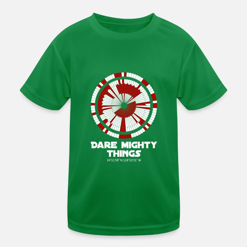 Dare Mighty Things Perseverance Mars Rover Landing T-shirt sport Enfant