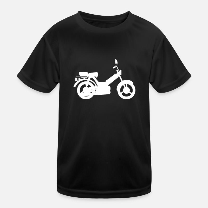 Mobylette Cyclomoteur Mobylette Passionné de mobylette T-shirt sport Enfant