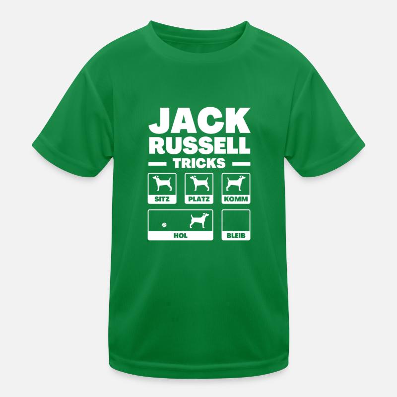 Jack Russel propriétaire de chien T-shirt sport Enfant