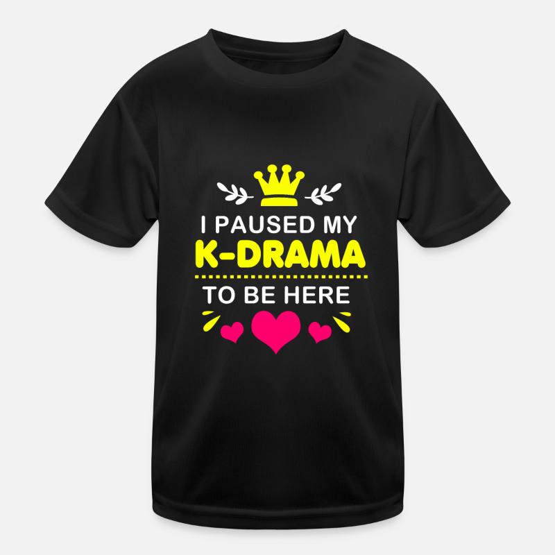 K-Pop Kdrama Kids Functional T-Shirt