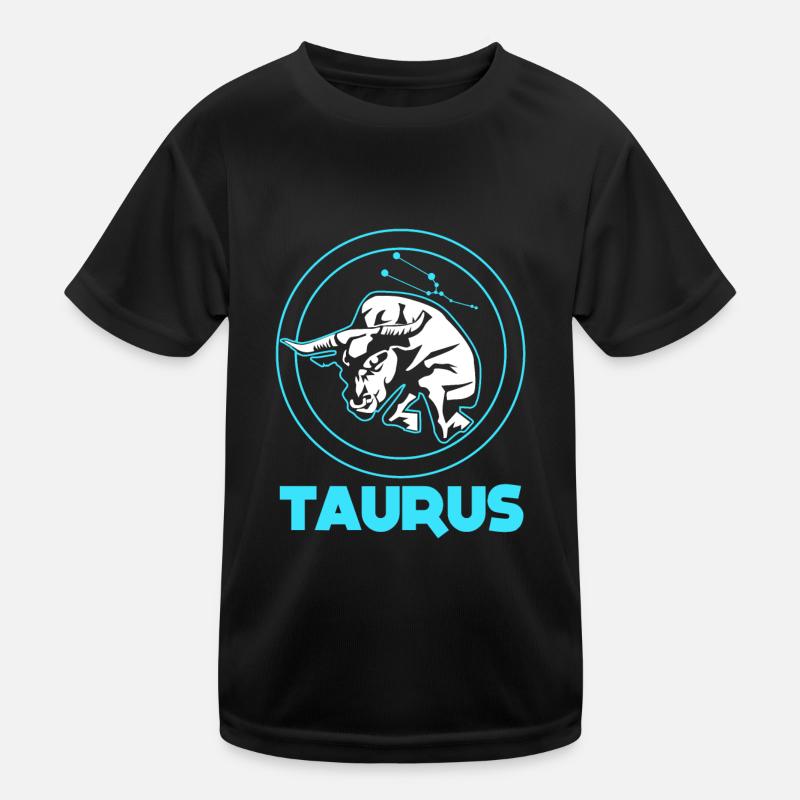 Zodiac Taurus Kids Functional T-Shirt