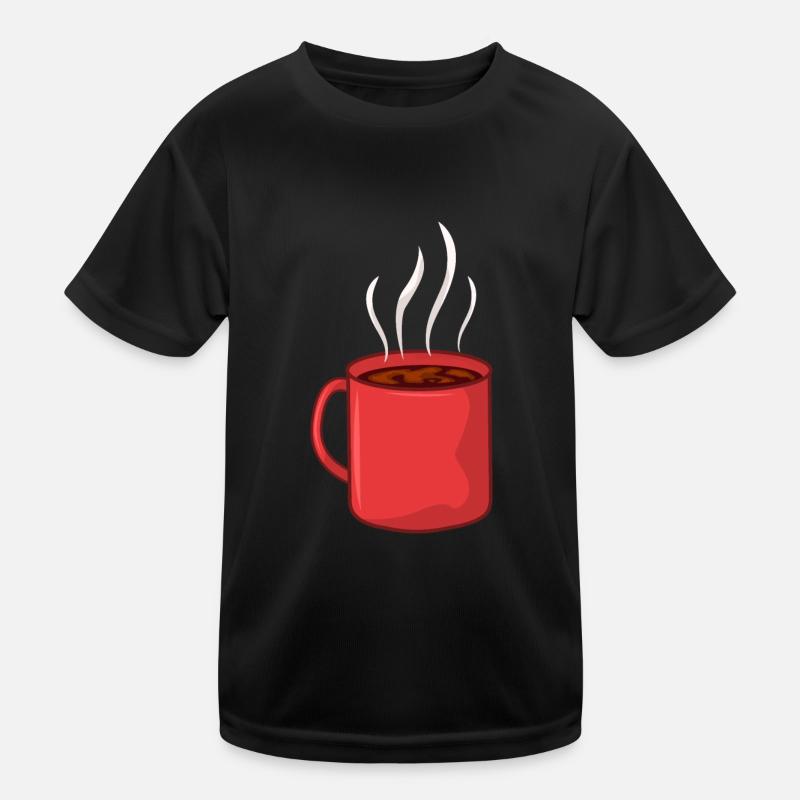 Coffee cup Kids Functional T-Shirt