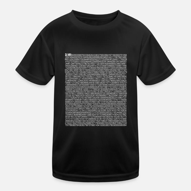 Maths drôle Maths Geek Pi Maxwell T-shirt sport Enfant