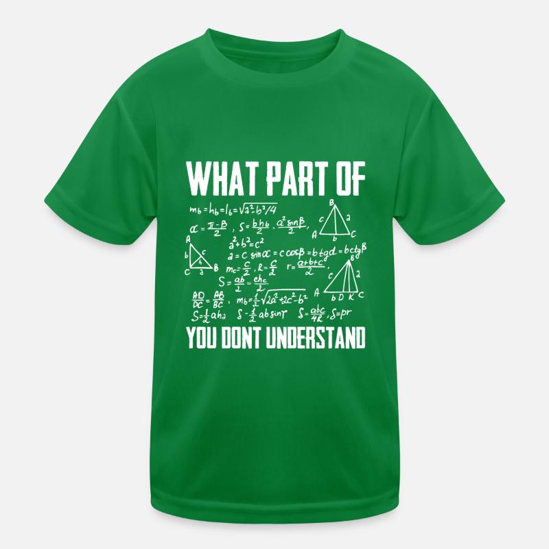Maths drôle Maths Geek Pi Maxwell T-shirt sport Enfant