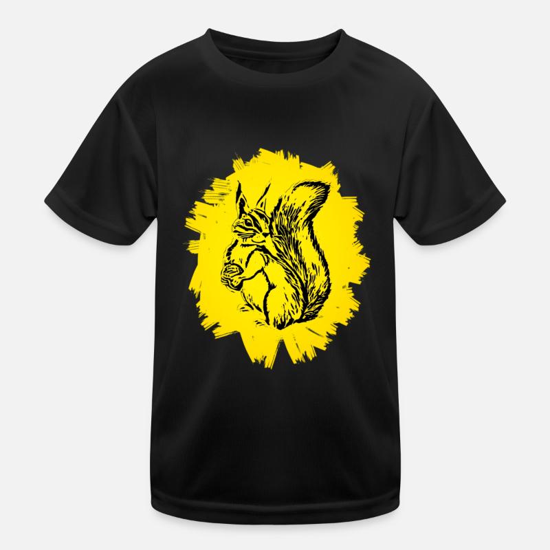squirrel Kids Functional T-Shirt