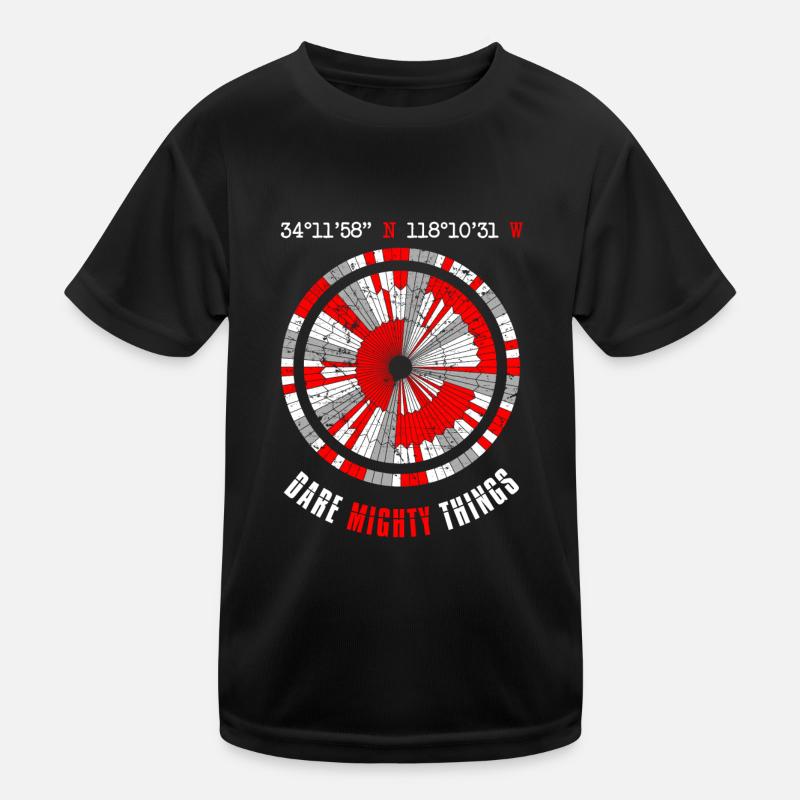 Dare Mighty Things Perseverance Mars Rover Landing T-shirt sport Enfant