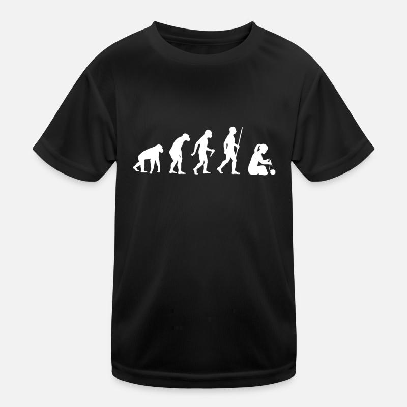 Evolution Nähen Näher Häckeln Handarbeit Stricken Kinder Funktions-T-Shirt