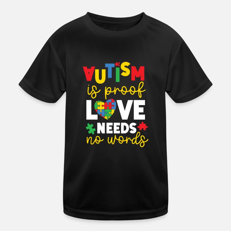 Autismus Bewusstsein Kinder Funktions-T-Shirt