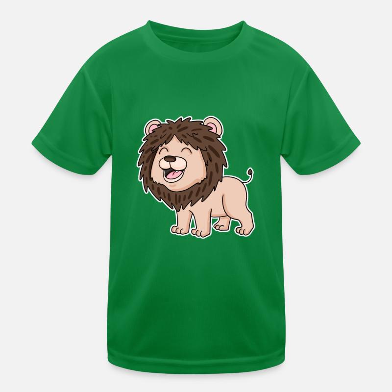 Baby Löwe Kinder Funktions-T-Shirt