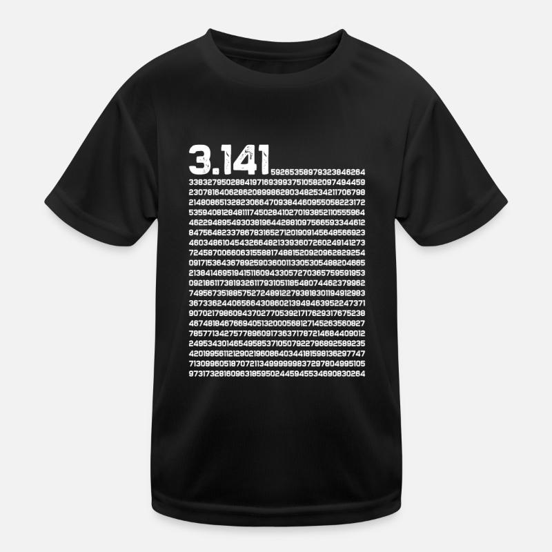 3,14 Nombre de cercles Maths Nombre irrationnel Pi T-shirt sport Enfant