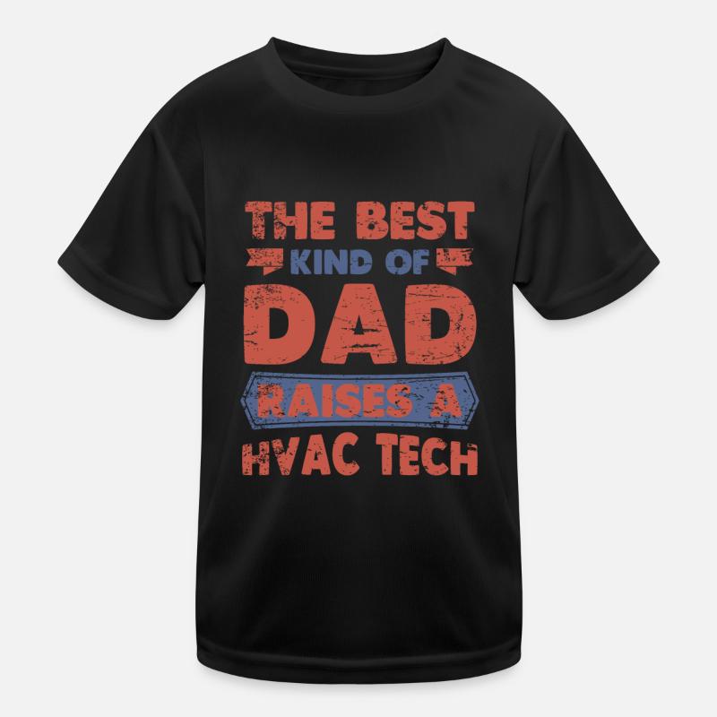 Klimatechniker HVAC Tech Klimatechnik Handwerker Kinder Funktions-T-Shirt
