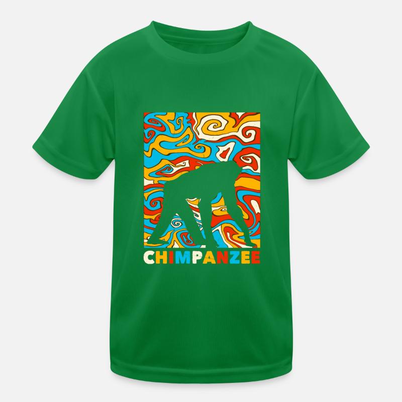 Chimpanzés T-shirt sport Enfant