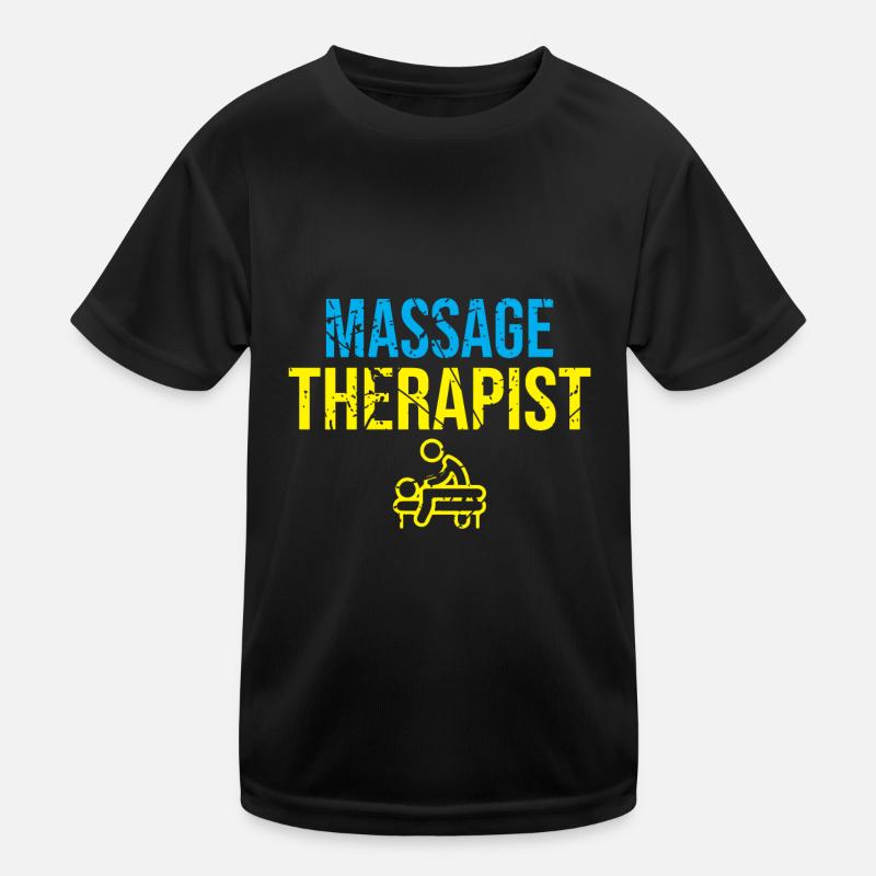 Massagetherapeut Kinder Funktions-T-Shirt