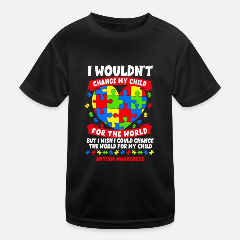 Autism Awareness Kids Functional T-Shirt