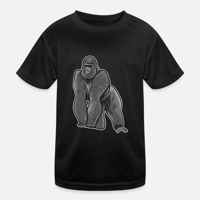 Illustration de gorille T-shirt sport Enfant