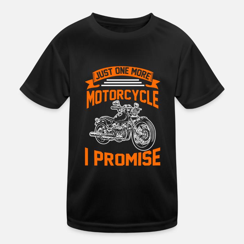 Motorcycle Motorcycle Motorcycle Kids Functional T-Shirt