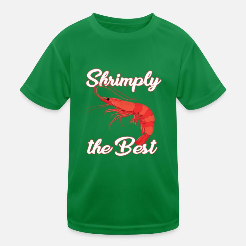 Shrimp Kinder Funktions-T-Shirt