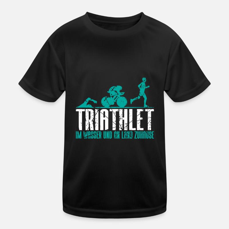 Triathlete Gift Kids Functional T-Shirt