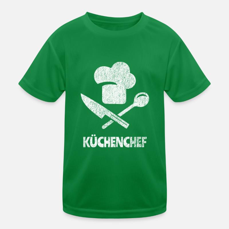 KÜCHENCHEF Kinder Funktions-T-Shirt
