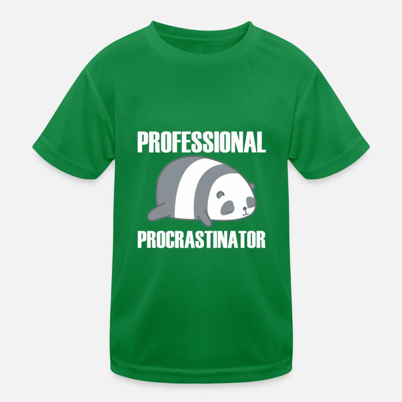 Procrastination Procrastination T-shirt sport Enfant