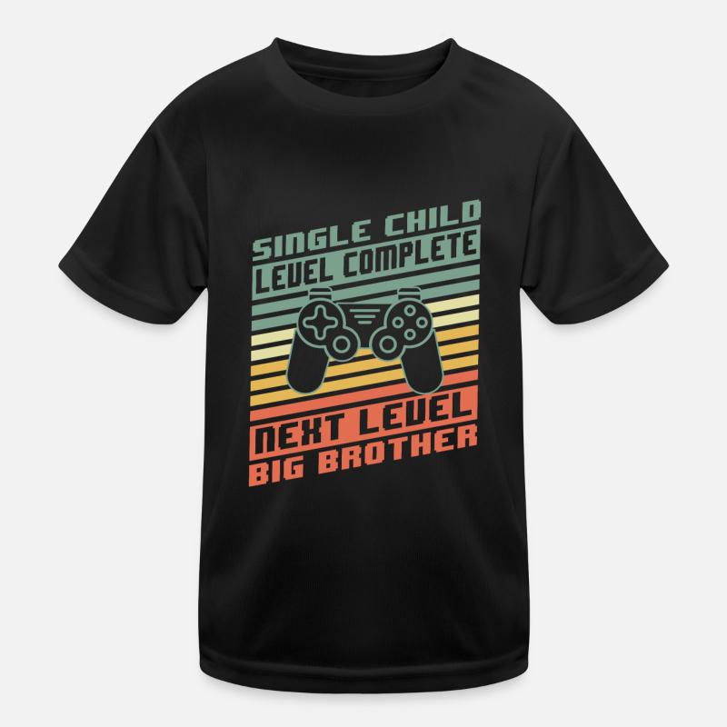 Level Complete enfant unique frère naissance cadeau T-shirt sport Enfant