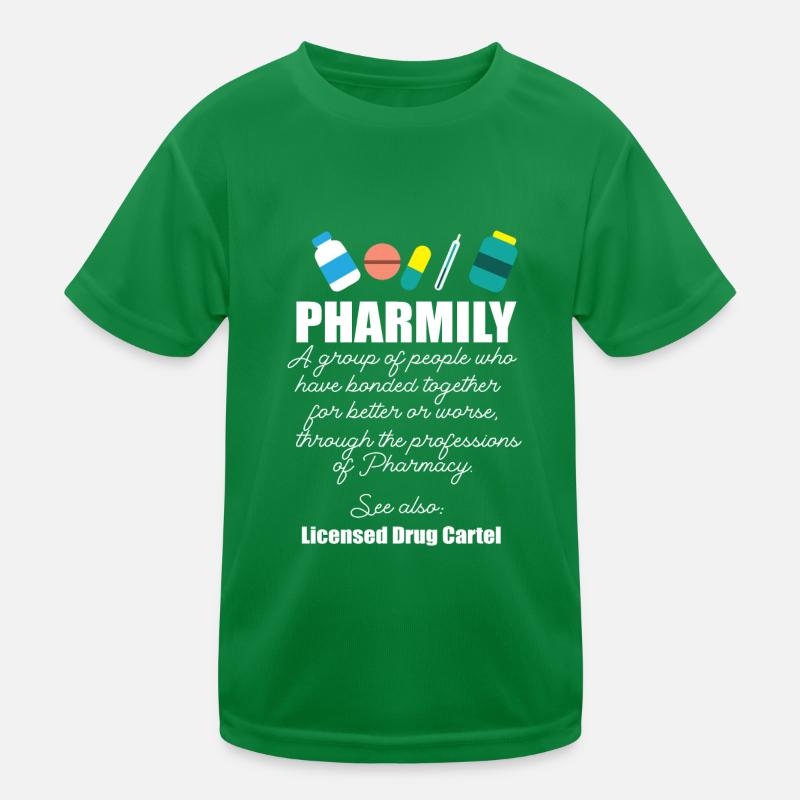 Pharma Médicaments Pharmily T-shirt sport Enfant