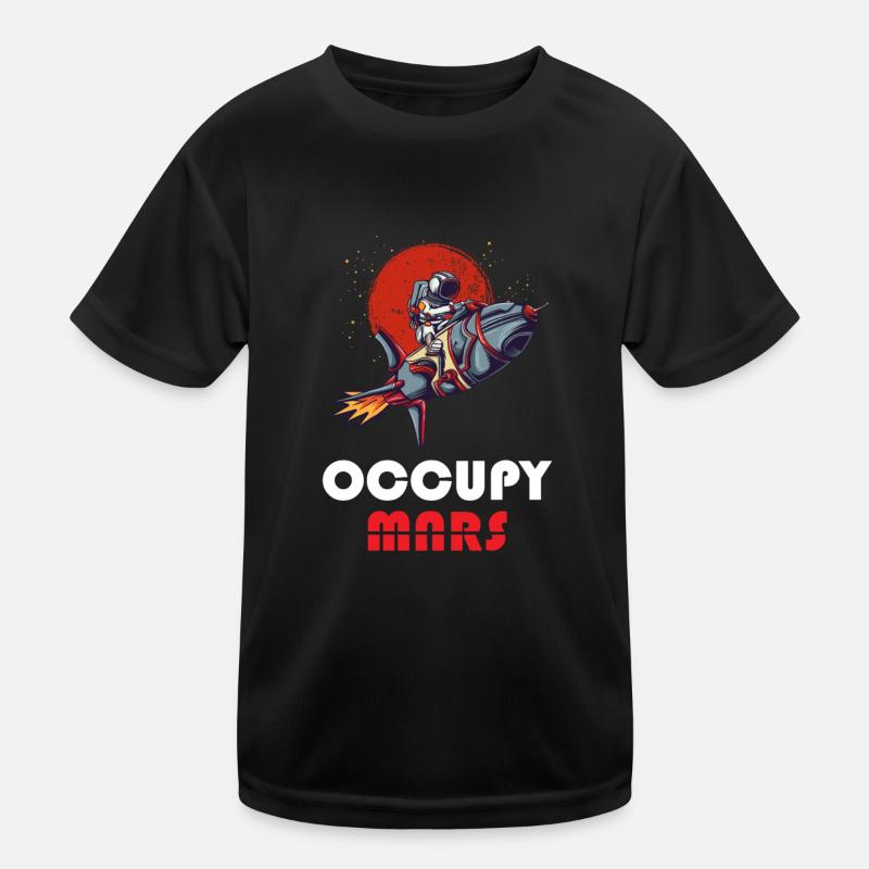 Occupy Mars - Space Exploration Mars Kinder Funktions-T-Shirt