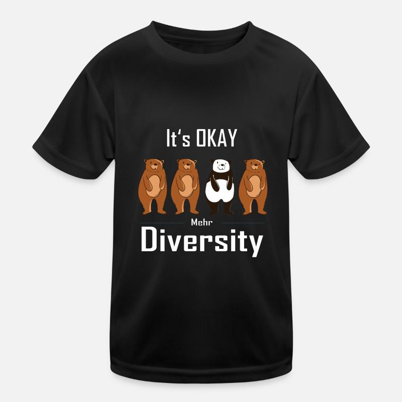 More Diversity Kids Functional T-Shirt