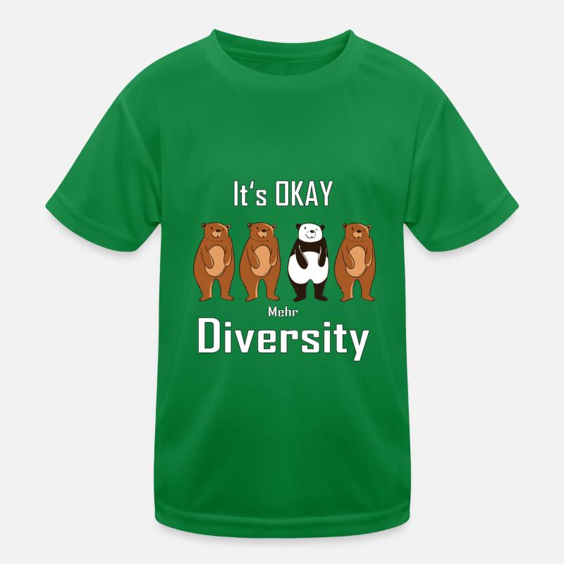 Mehr Diversity Kinder Funktions-T-Shirt