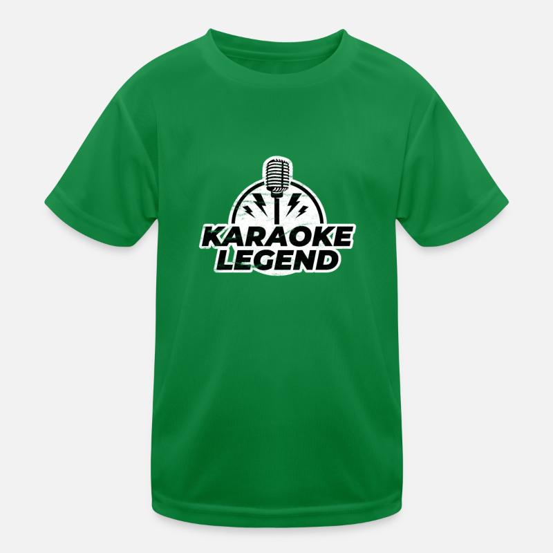 Karaoke Kinder Funktions-T-Shirt