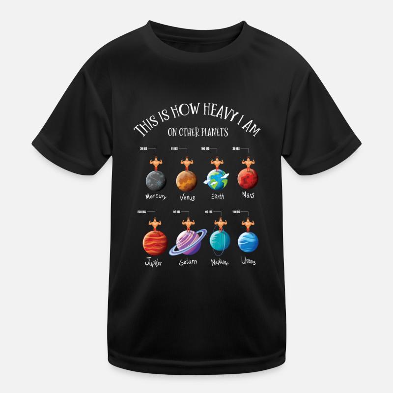 Planeten, Universum, Schwer Auf Planeten Kinder Funktions-T-Shirt