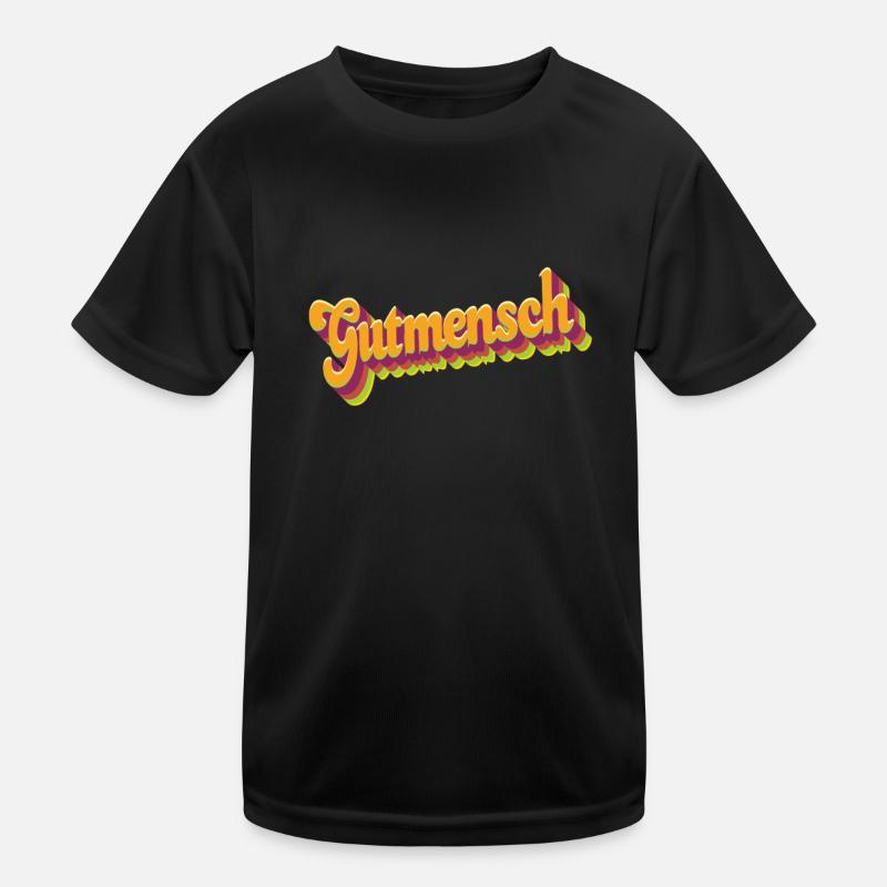 Gutmensch Kinder Funktions-T-Shirt