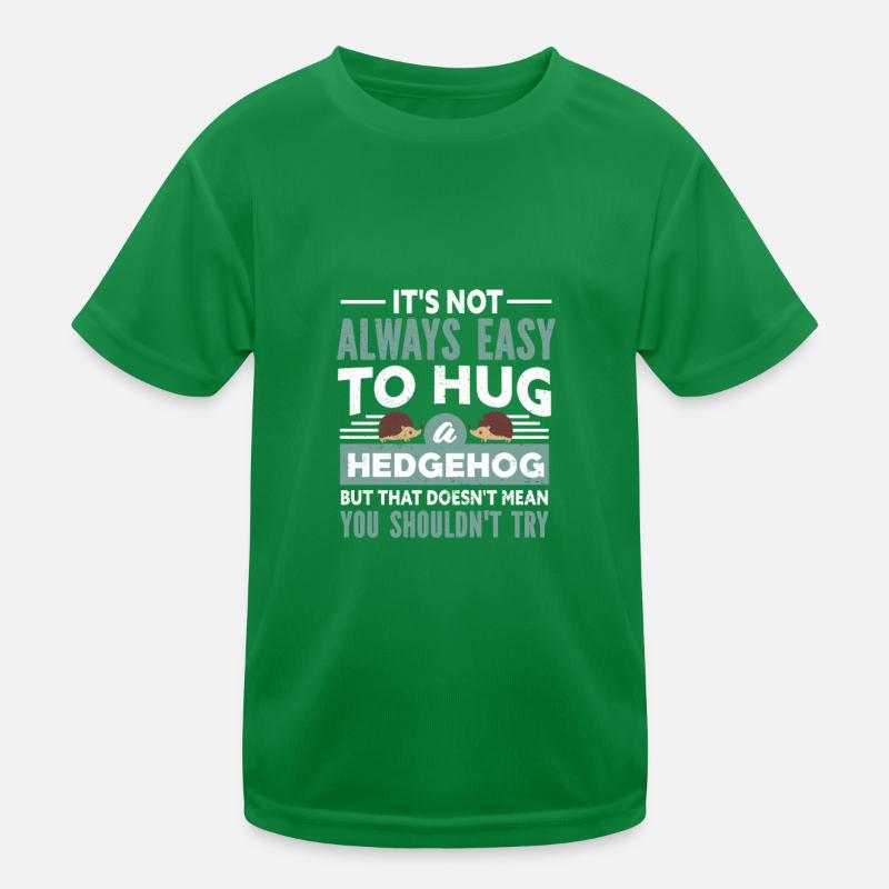 Igel Kinder Funktions-T-Shirt