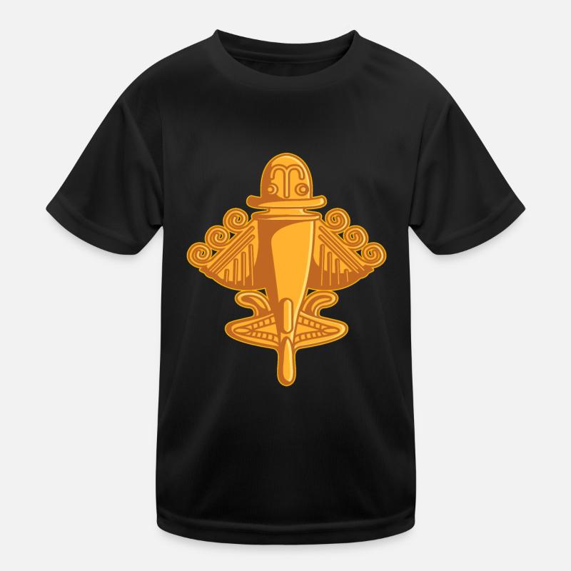 QUIMBAYA AVION Ancient Alien Théoricien T-shirt sport Enfant
