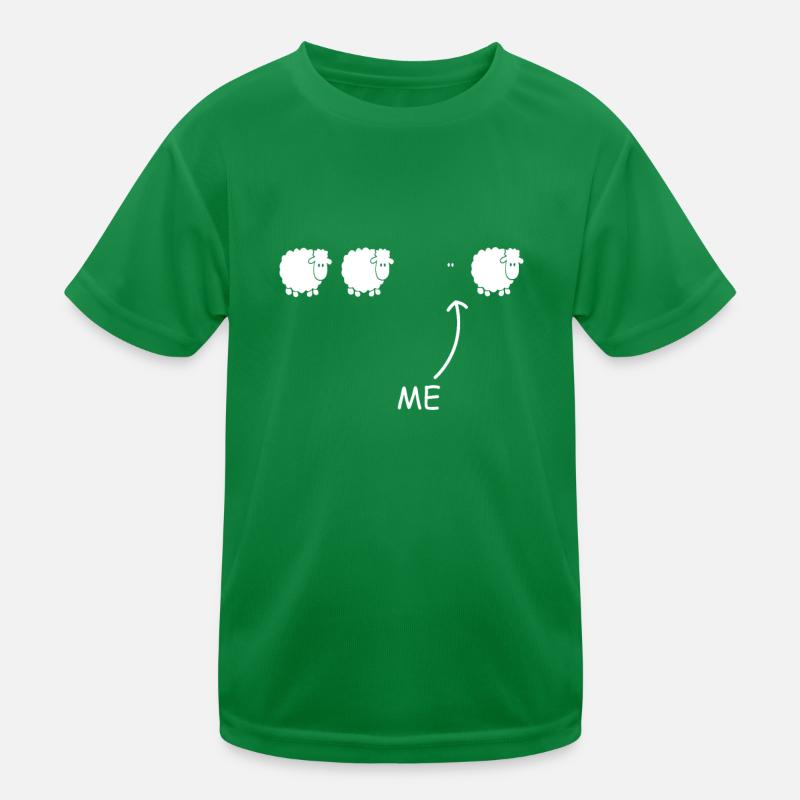 Farmers Sarcasm Design - The Black Sheep Kids Functional T-Shirt