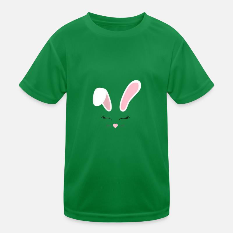 Easter Happy Easter Easter Egg Ears Kids Functional T-Shirt
