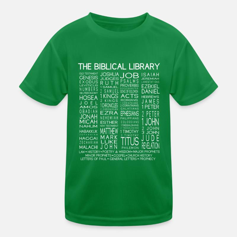 Bible Gift | New Testament Themed Bible Study Kids Functional T-Shirt