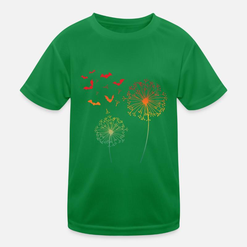 Fleur de pissenlit de la chauve-souris T-shirt sport Enfant