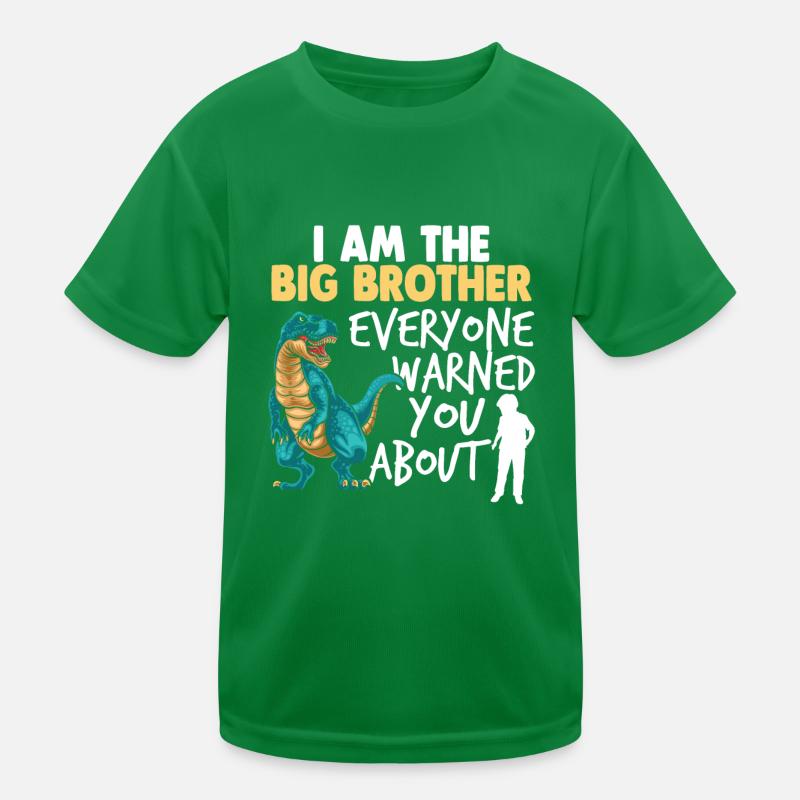 Ich bin der große Bruder Kinder Funktions-T-Shirt