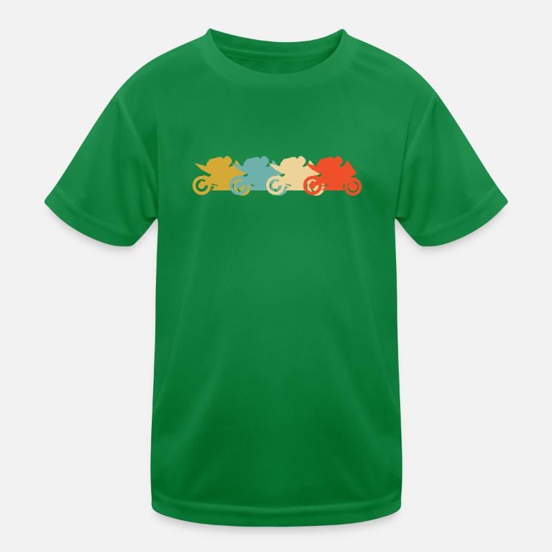 Courses de moto sur route T-shirt sport Enfant