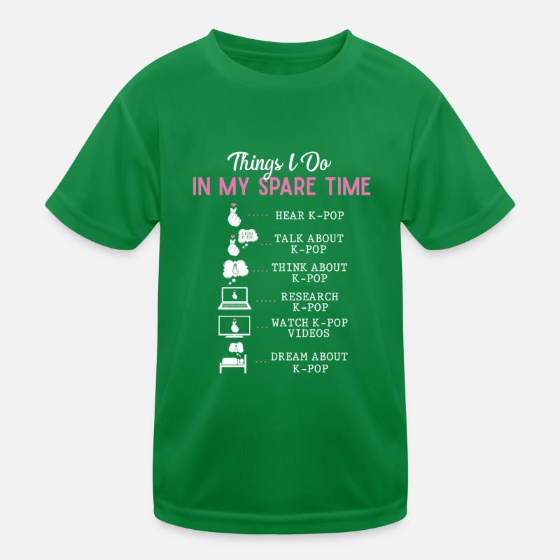 KPOP Leisure Kids Functional T-Shirt